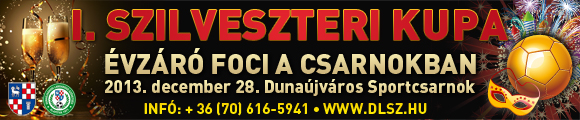 I. Szilveszteri Kupa Dunaújváros 2013