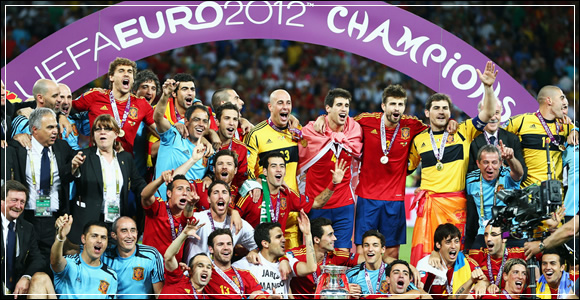 2012-es Labdarúgó Európa-Bajnokságot a címvédő Spanyolország nyerte